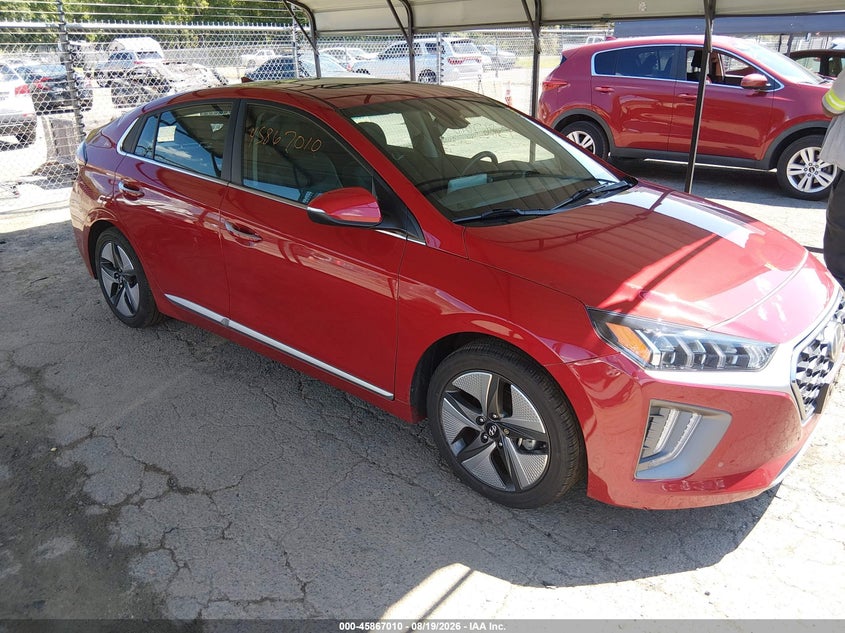 Vin: kmhc05lc7nu276543, lot: 46365980, hyundai ioniq hybrid limited 20221