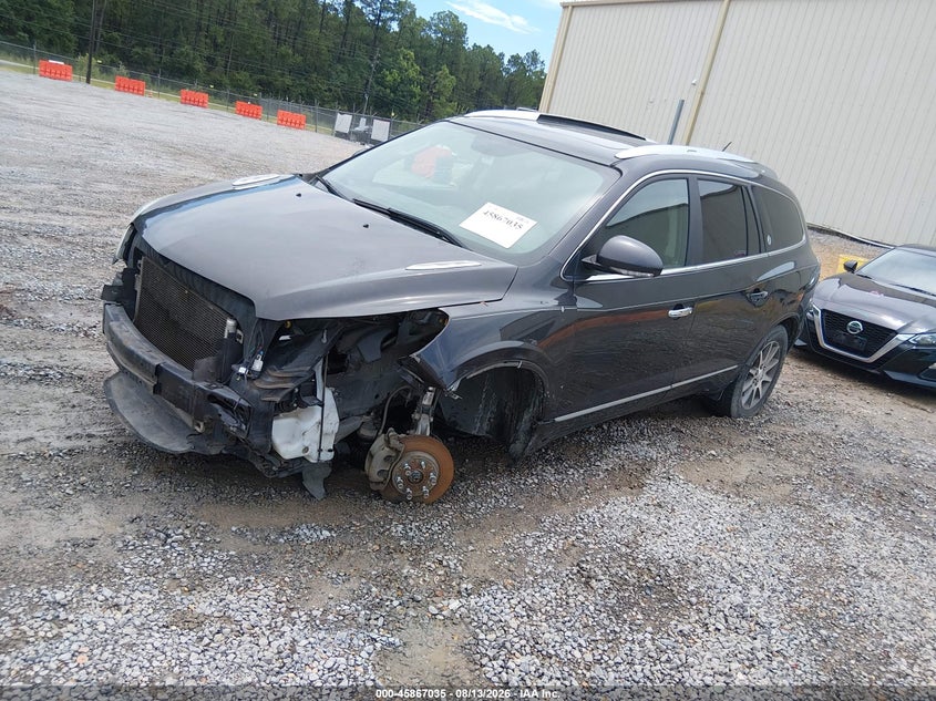 Vin: 5gakvbkd7hj162558, lot: 46366005, buick enclave leather 20172