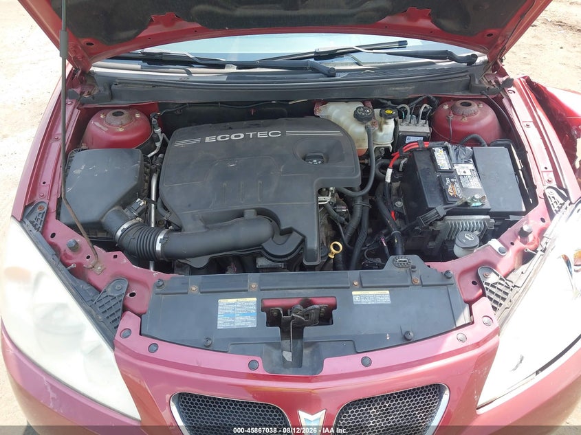 PONTIAC G6 2009 VIN 1G2ZG57B894158846