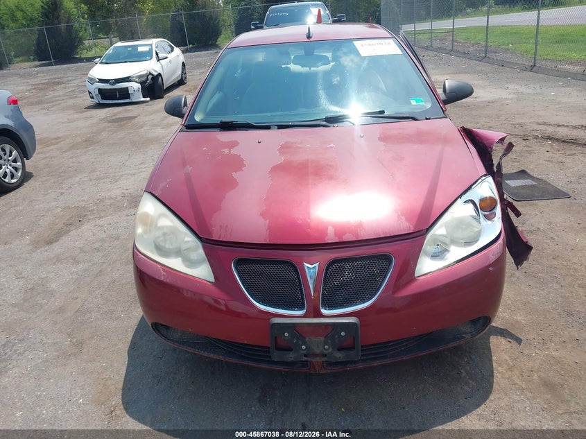 PONTIAC G6 2009 VIN 1G2ZG57B894158846