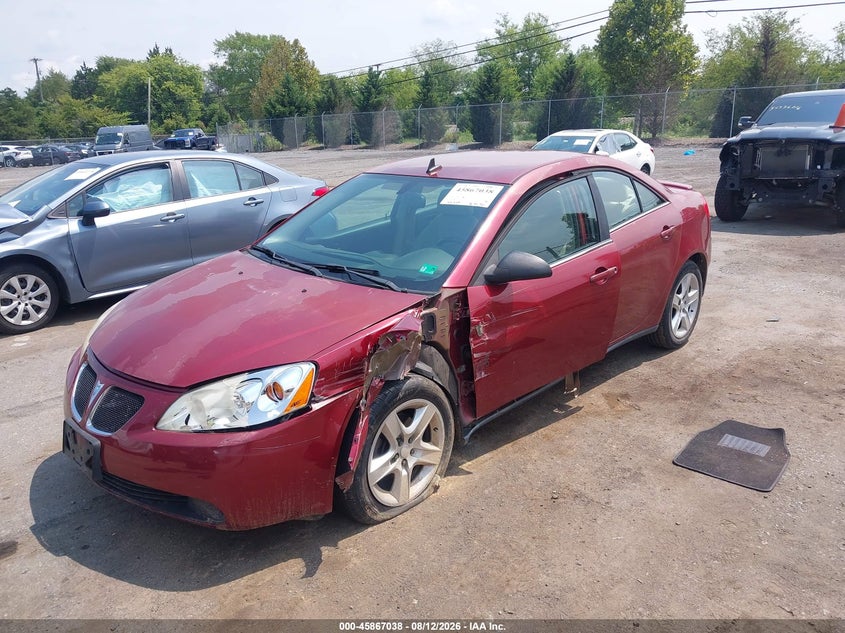 2009 PONTIAC G6 auction photo 2