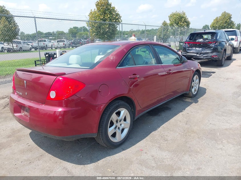 2009 PONTIAC G6 auction photo 4