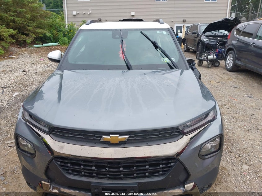 CHEVROLET TRAILBLAZER 2022 VIN KL79MVSL8NB082312