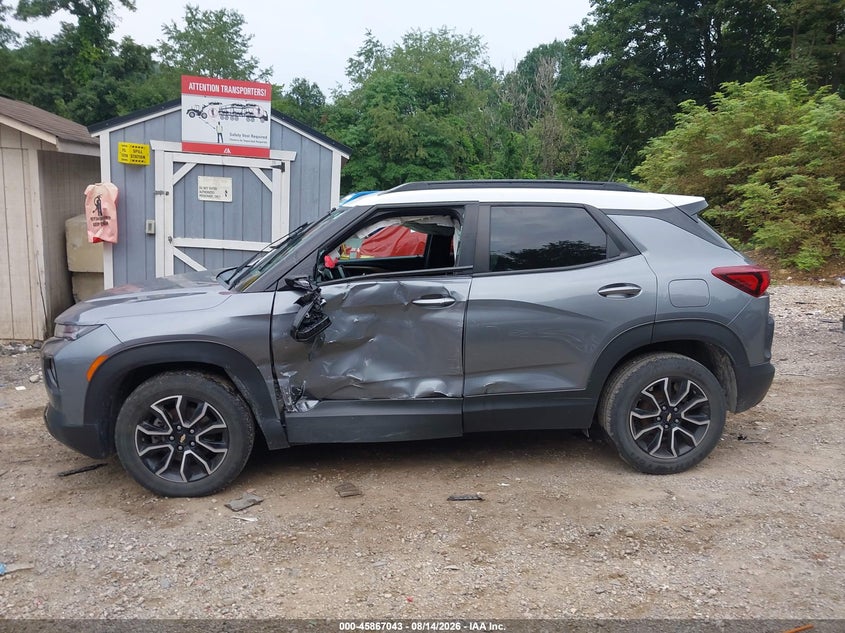 CHEVROLET TRAILBLAZER 2022 VIN KL79MVSL8NB082312