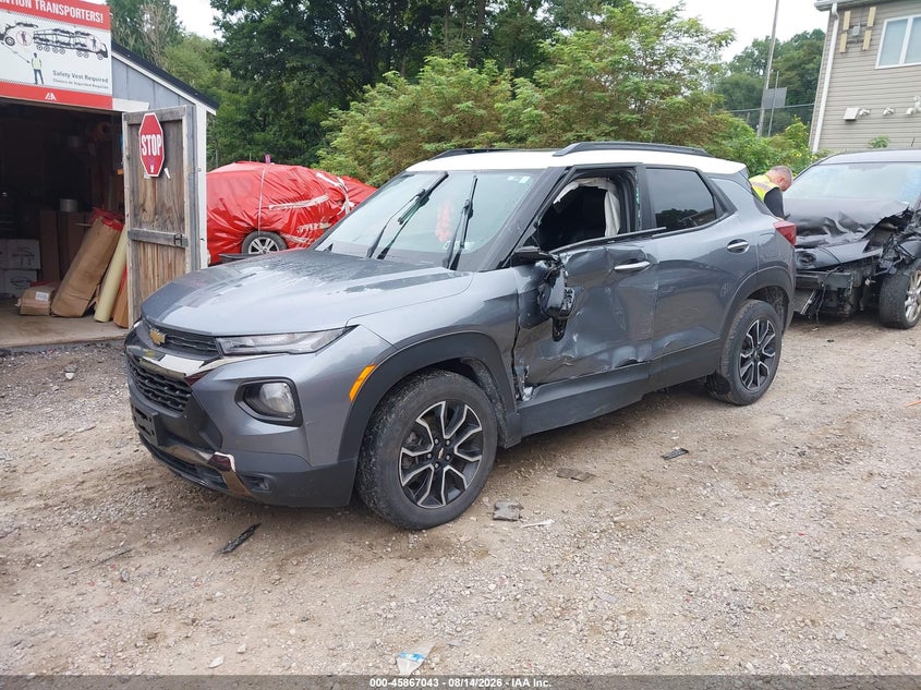 CHEVROLET TRAILBLAZER 2022 VIN KL79MVSL8NB082312