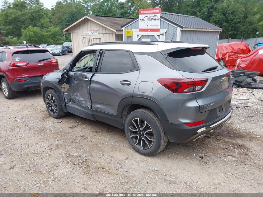 CHEVROLET TRAILBLAZER 2022 VIN KL79MVSL8NB082312