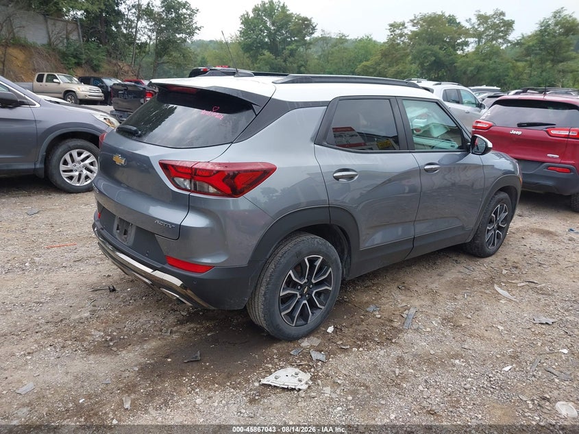 CHEVROLET TRAILBLAZER 2022 VIN KL79MVSL8NB082312