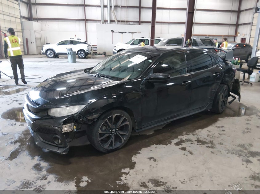 Vin: shhfk7g46ku222406, lot: 46366059, honda civic sport 20192