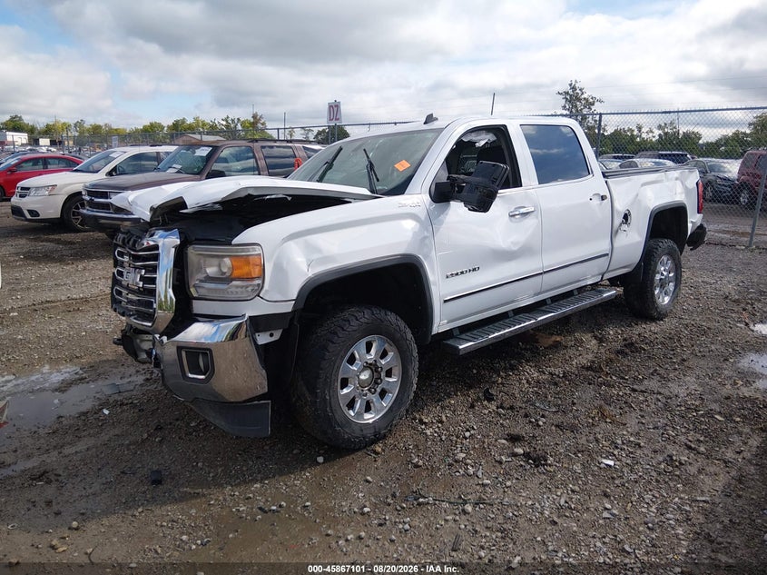 2015 GMC Sierra, Перекидання, IAAI, VIN 1GT12ZEG1FF164470 — фото 2