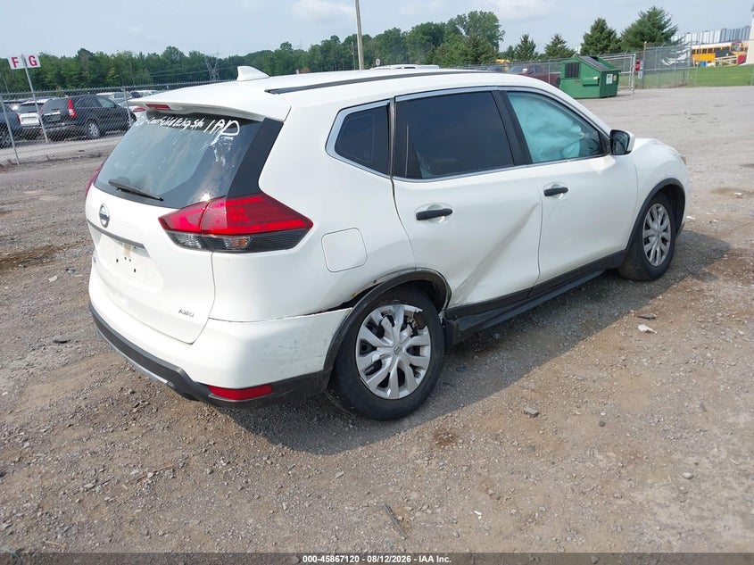 2017 NISSAN ROGUE auction photo 4