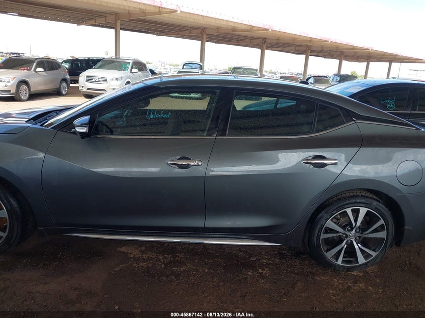 2018 NISSAN MAXIMA SEDAN 3.5L V-6 DOHC, VVT, 300HP