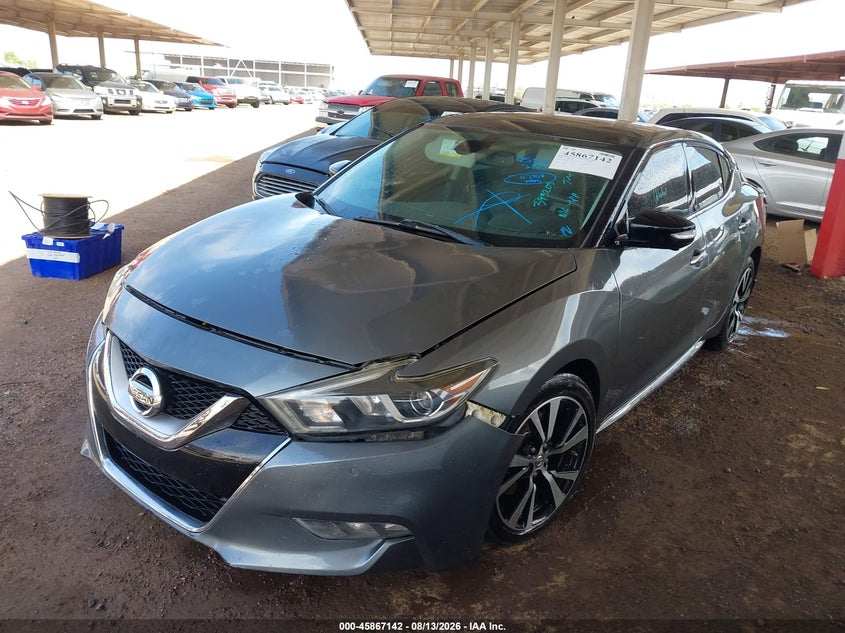 2018 NISSAN MAXIMA SEDAN 3.5L V-6 DOHC, VVT, 300HP