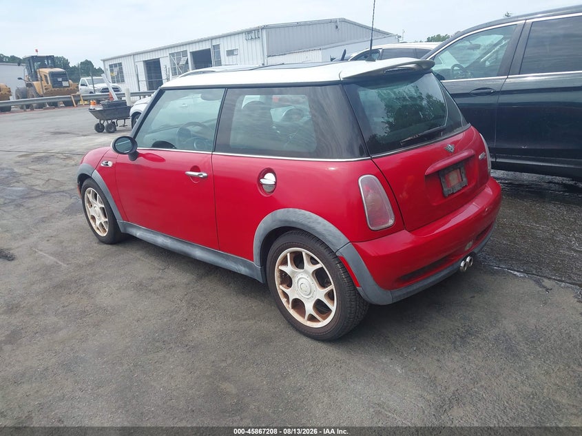 2002 MINI COOPER S auction photo 3