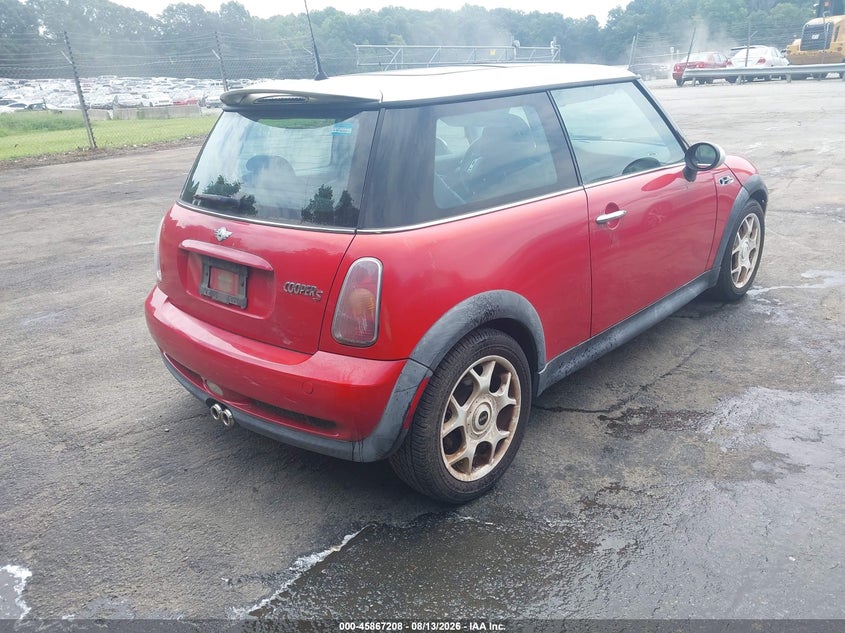 2002 MINI COOPER S auction photo 4