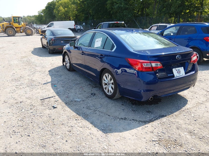 2015 SUBARU LEGACY auction photo 3