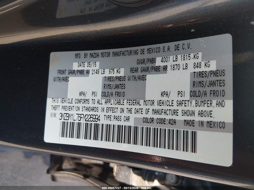 MAZDA MAZDA3 - zdjęcie 9