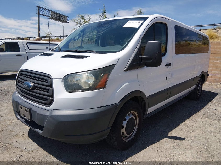 2016 FORD TRANSIT WAGON 3.7L V-6 DOHC, VVT, 275HP