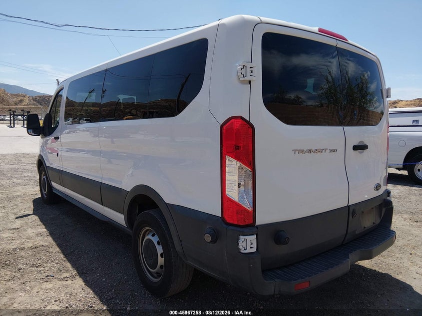 2016 FORD TRANSIT WAGON 3.7L V-6 DOHC, VVT, 275HP