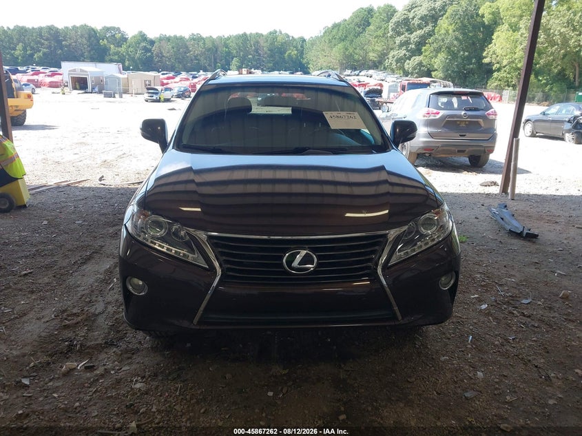 LEXUS RX 350 2013 VIN 2T2BK1BA1DC158417