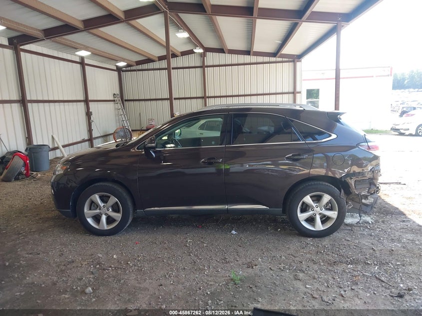 LEXUS RX 350 2013 VIN 2T2BK1BA1DC158417
