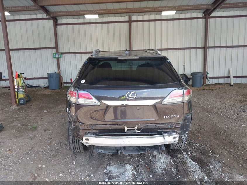 LEXUS RX 350 2013 VIN 2T2BK1BA1DC158417