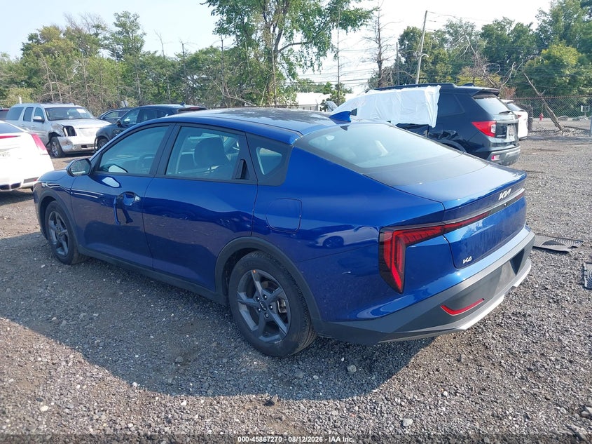 Vin: 3kpft4de8se237859, lot: 46366240, kia k4 lxs 20253