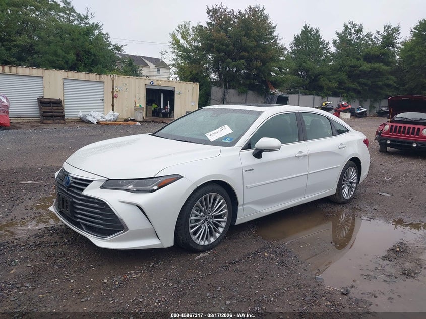 Vin: 4t1b21fb8ku002197, lot: 46366287, toyota avalon hybrid limited 20192