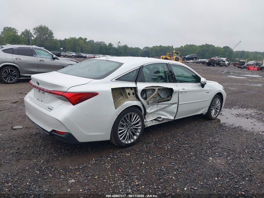 Vin: 4t1b21fb8ku002197, lot: 46366287, toyota avalon hybrid limited 20194