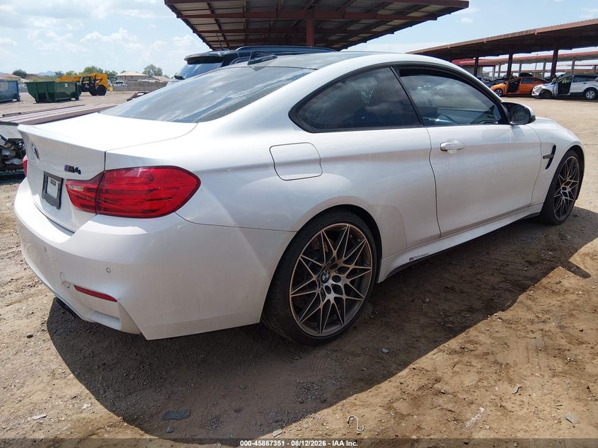 Vin: wbs3r9c53hk709853, lot: 46366321, bmw m4 20174