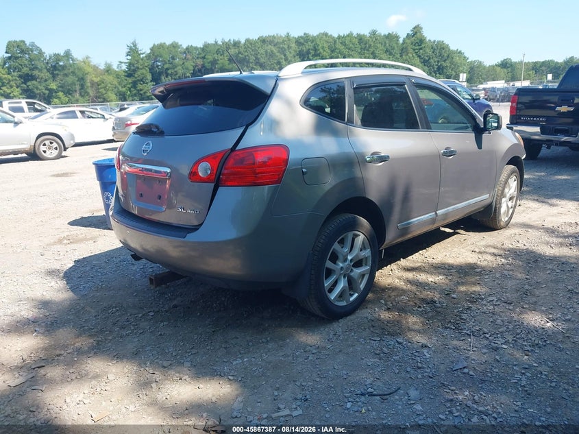 Vin: jn8as5mv8dw131900, lot: 46366357, nissan rogue sv w/sl pkg 20134