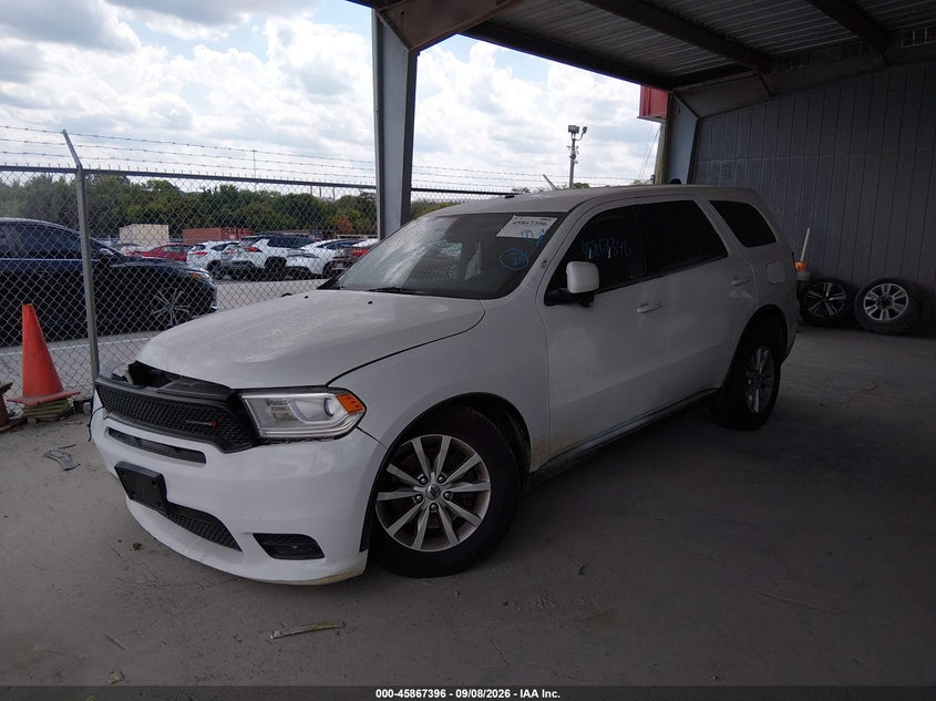 2020 Dodge Durango, Right Side, IAAI, VIN 1C4RDJFG0LC405980 — photo 2