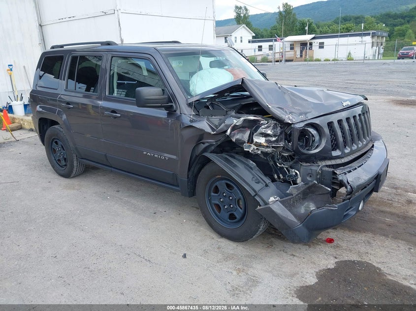 2016 JEEP PATRIOT auction photo 1