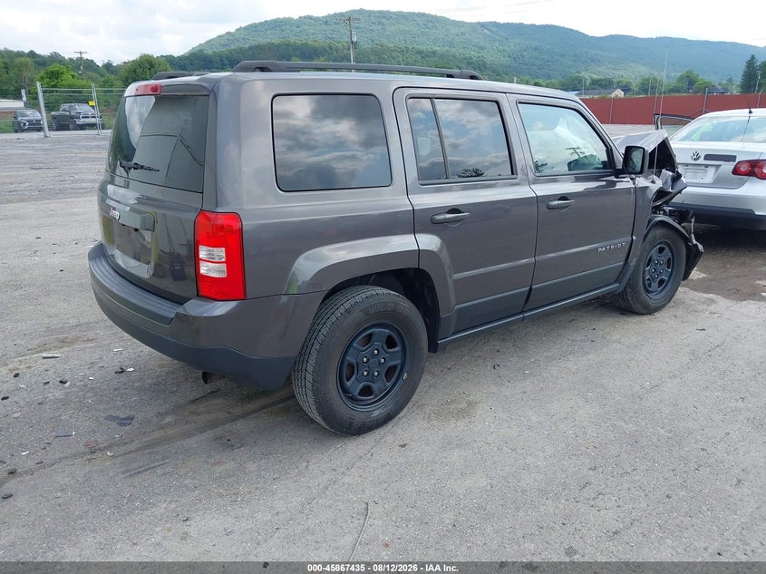 2016 JEEP PATRIOT auction photo 4
