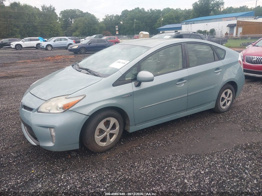 TOYOTA PRIUS 2013 VIN JTDKN3DU9D5580785