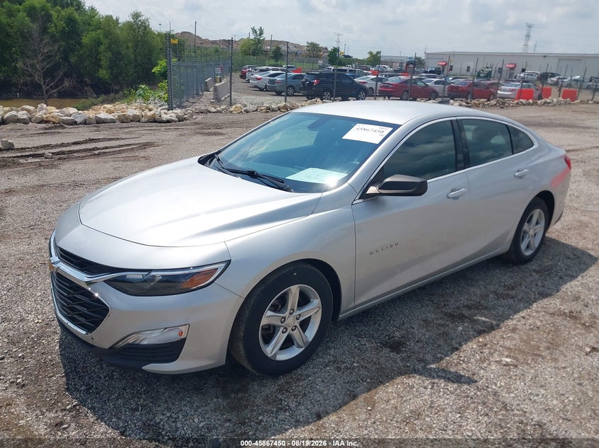 2020 Chevrolet Malibu Fwd 1Fl, Обычный износ, IAAI, VIN 1G1ZC5ST3LF137172 — фото 2