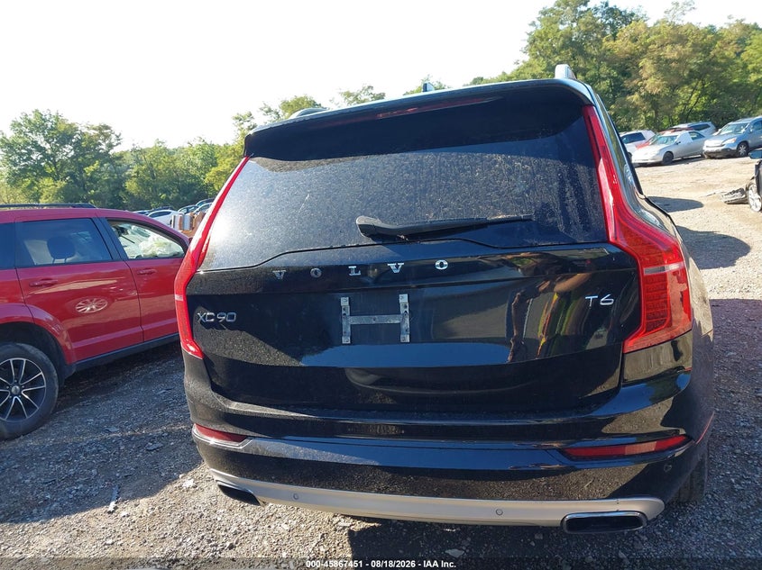 VOLVO XC90 2018 VIN YV4A22PK9J1215533