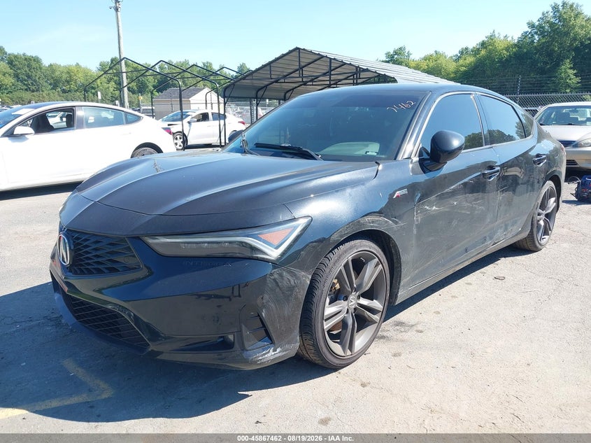 2023 Acura Integra A-Spec, Right Front, IAAI, VIN 19UDE4H35PA024812 — photo 2