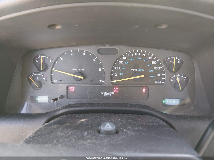 DODGE DAKOTA 2001 VIN 1B7GL22X31S213929