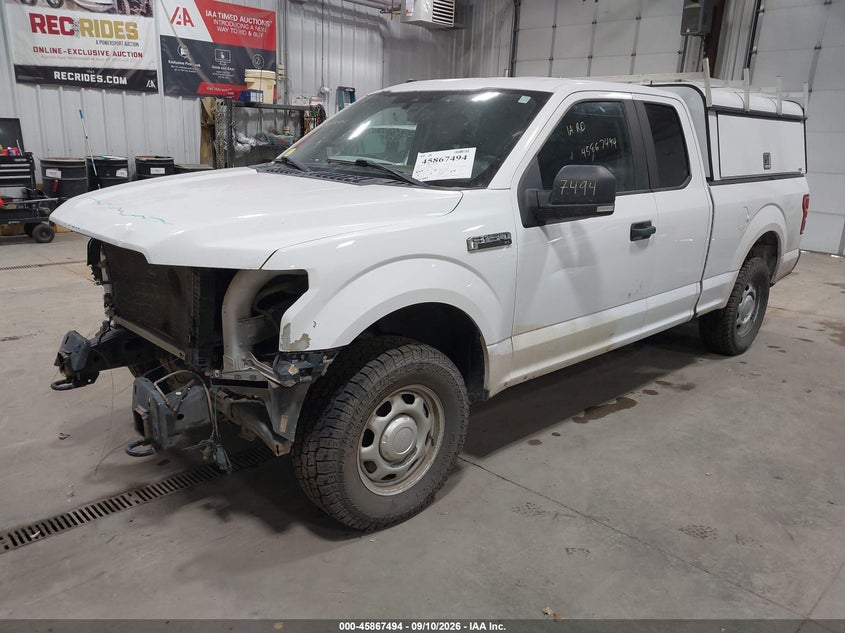 2019 Ford F-150, Удар спереду, IAAI, VIN 1FTFX1E52KKD18838 — фото 2