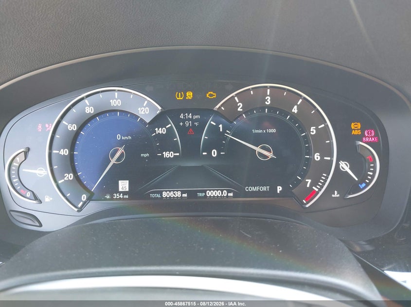 BMW 540I 2018 VIN WBAJE5C55JWA94885