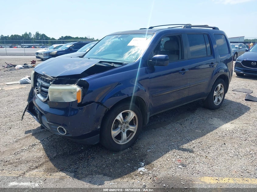 2015 Honda Pilot, Front End, IAAI, VIN 5FNYF3H53FB014262 — photo 2