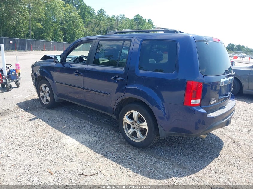 Vin: 5fnyf3h53fb014262, lot: 46366488, honda pilot ex-l 20153