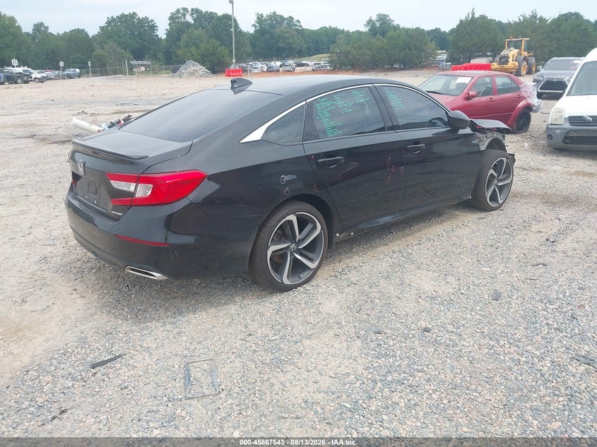 HONDA ACCORD 2018 VIN 1HGCV1F30JA166277