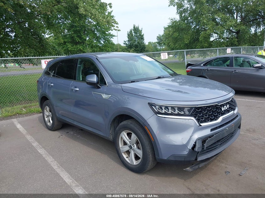 Vin: 5xyrgdlc4ng075057, lot: 46366547, kia sorento lx 20221