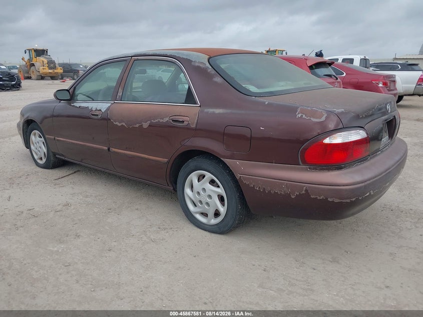 2002 MAZDA 626 SEDAN 2.0L I-4 DOHC, 125HP