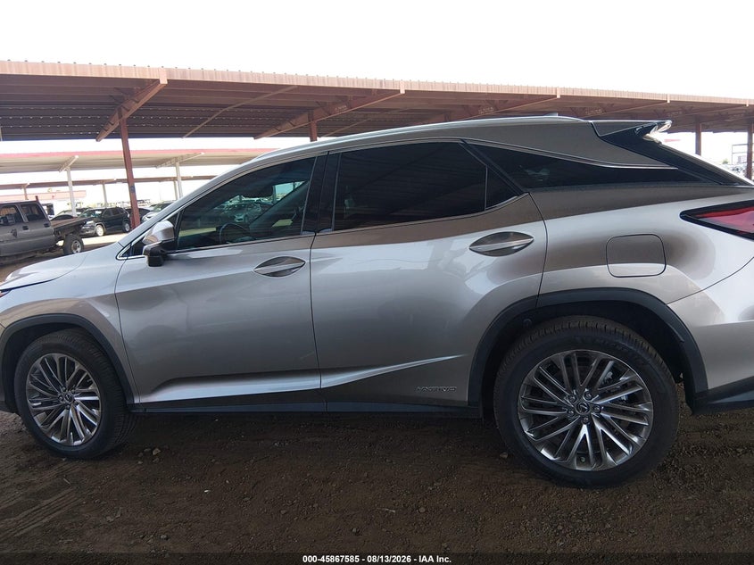 LEXUS RX 450H 2022 VIN 2T2JGMDA8NC087536