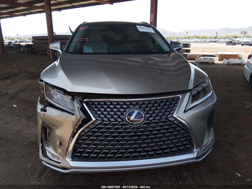 LEXUS RX 450H 2022 VIN 2T2JGMDA8NC087536