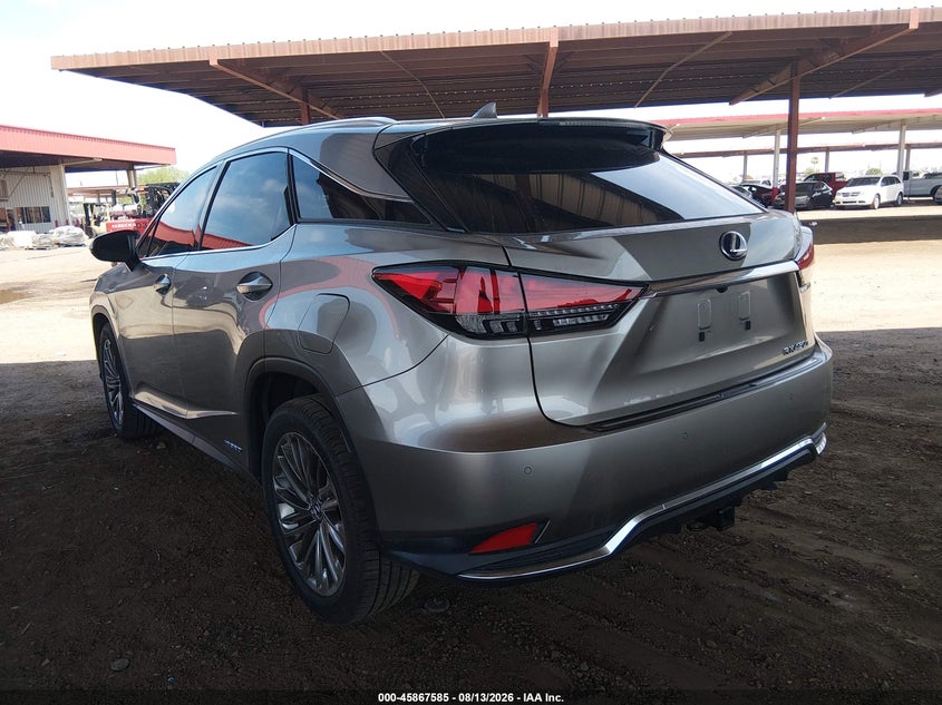 LEXUS RX 450H 2022 VIN 2T2JGMDA8NC087536