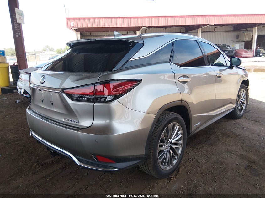 LEXUS RX 450H 2022 VIN 2T2JGMDA8NC087536