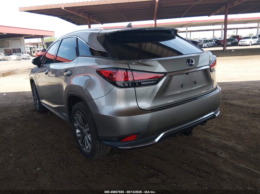 2022 LEXUS RX 450H auction photo 3